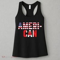 American Canadian Flag America Canada Patriotic Women's Tank Top thumb 3