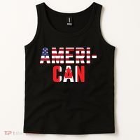 American Canadian Flag America Canada Patriotic Tank Top thumb 2