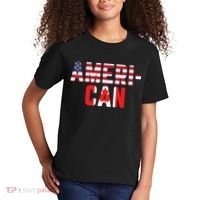 American Canadian Flag America Canada Patriotic Kids T-Shirt thumb 2