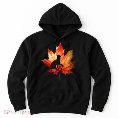Autumn Cat Fall Lover Hoodie