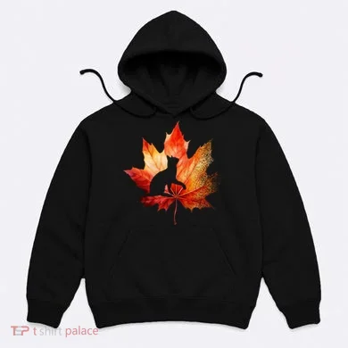 Autumn Cat Fall Lover Hoodie