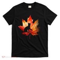 Autumn Cat Fall Lover T-Shirt thumb 0