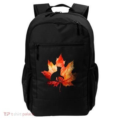 Autumn Cat Fall Lover Backpack