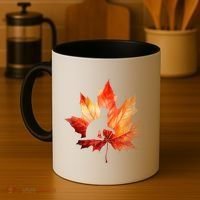 Autumn Cat Fall Lover Coffee Mug thumb 4