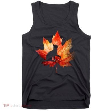 Autumn Cat Fall Lover Tank Top