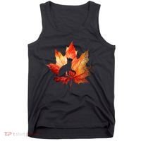 Autumn Cat Fall Lover Tank Top thumb 0