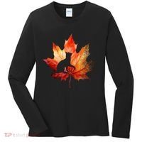 Autumn Cat Fall Lover Women's Long Sleeve Shirt thumb 0