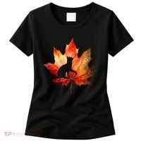 Autumn Cat Fall Lover Women's T-Shirt thumb 0