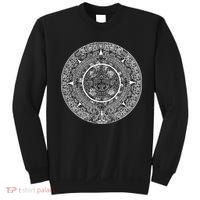 Aztec Calendar God Calendar Serpent Mesoamerica Sweatshirt thumb 0