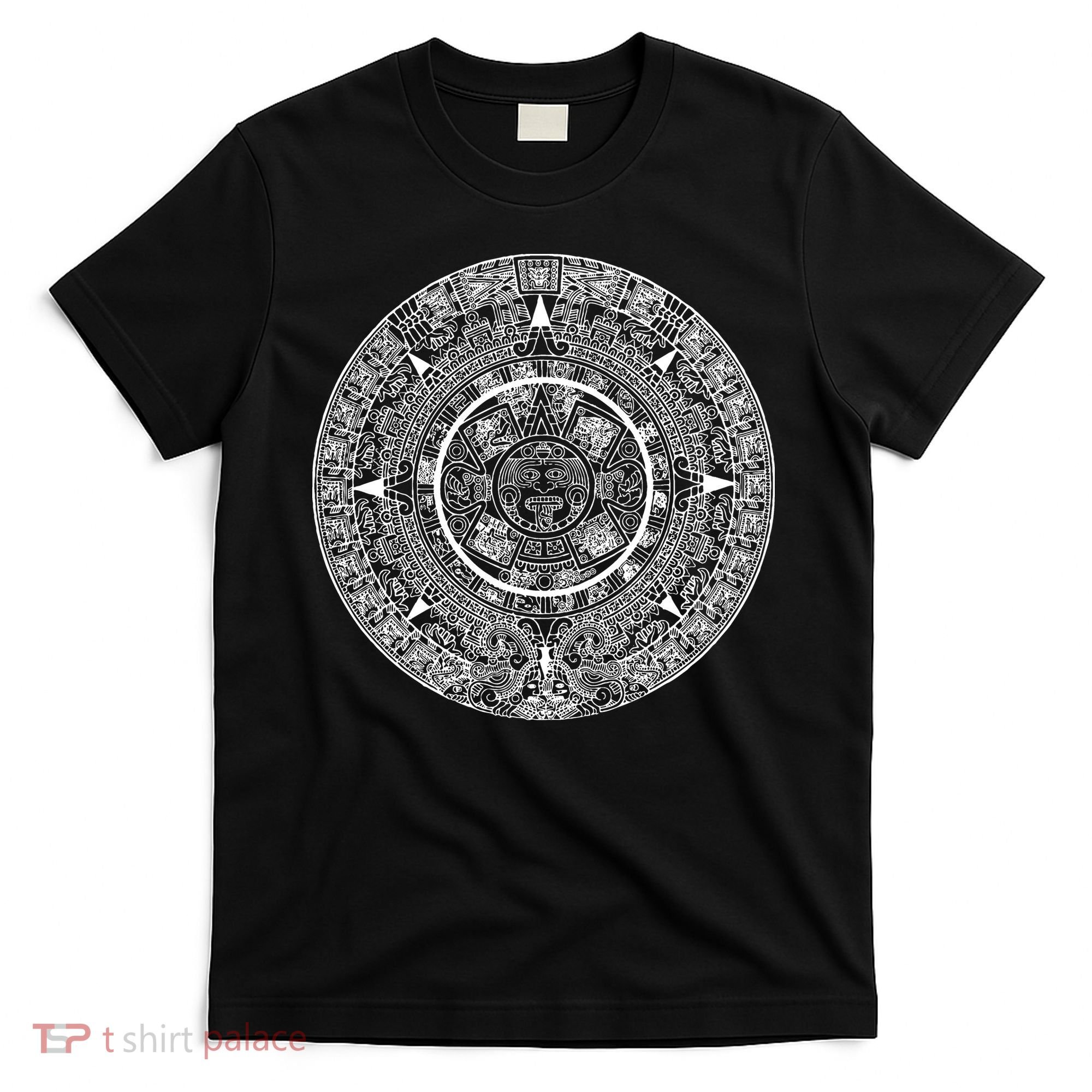 Aztec Calendar God Calendar Serpent Mesoamerica T-Shirt