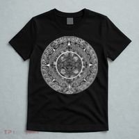 Aztec Calendar God Calendar Serpent Mesoamerica T-Shirt thumb 5
