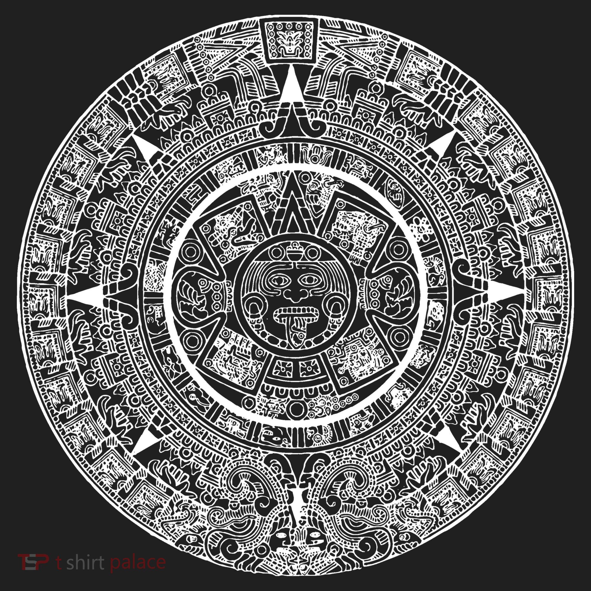 Aztec Calendar God Calendar Serpent Mesoamerica Beanie
