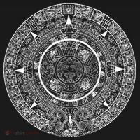 Aztec Calendar God Calendar Serpent Mesoamerica Ornament thumb 1