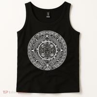 Aztec Calendar God Calendar Serpent Mesoamerica Tank Top thumb 2