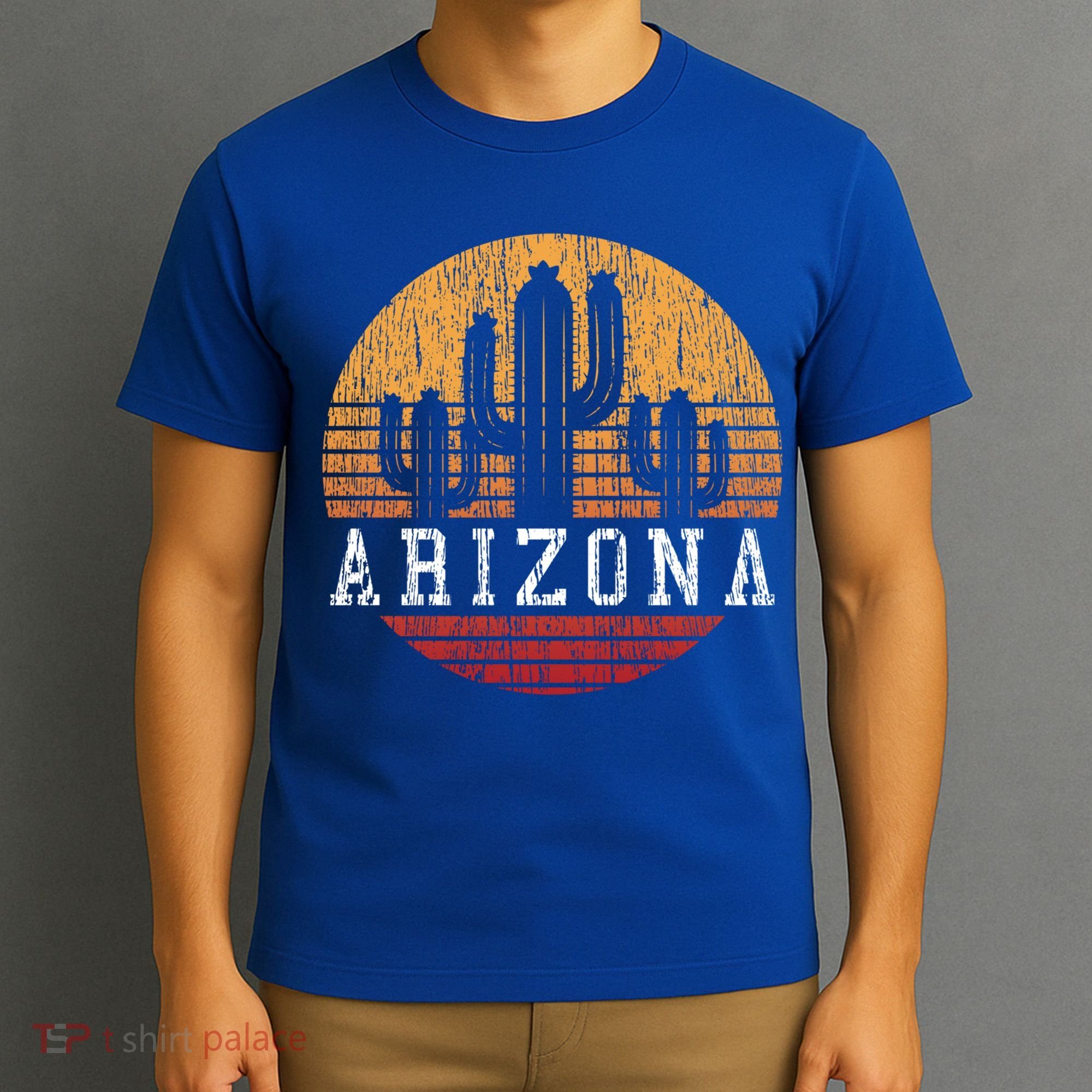 Arizona Cool Gift Gift Vintage Retro Cactus Gift T-Shirt