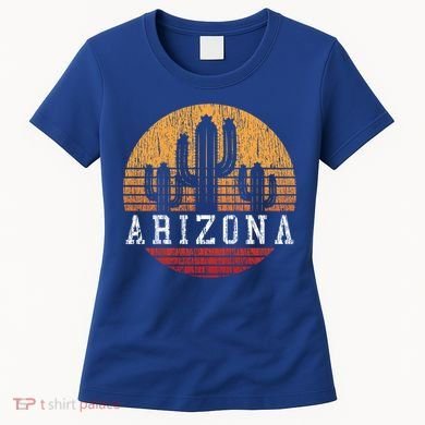 Arizona Cool Gift Gift Vintage Retro Cactus Gift Women's T-Shirt