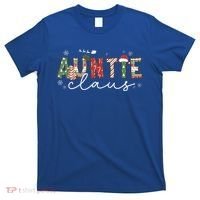 Auntie Claus Groovy Xmas Matching Family Christmas  T-Shirt thumb 0