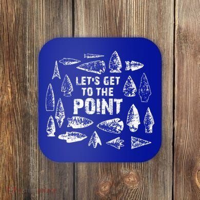 Arrowhead Collector Gift Arrowhead Hunting Gift Gift Coaster