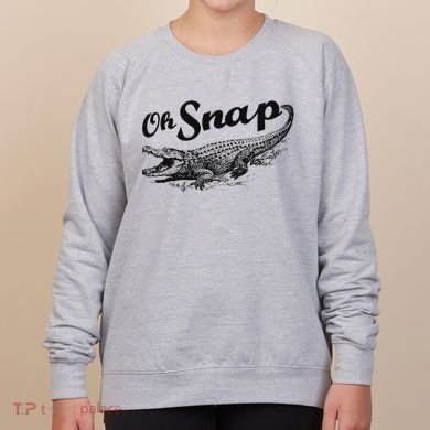 Alligator Crocodile Gator Oh Snap Women's Sweatshirt