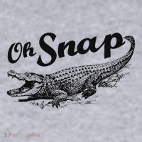 Alligator Crocodile Gator Oh Snap Women's Sweatshirt thumb 2