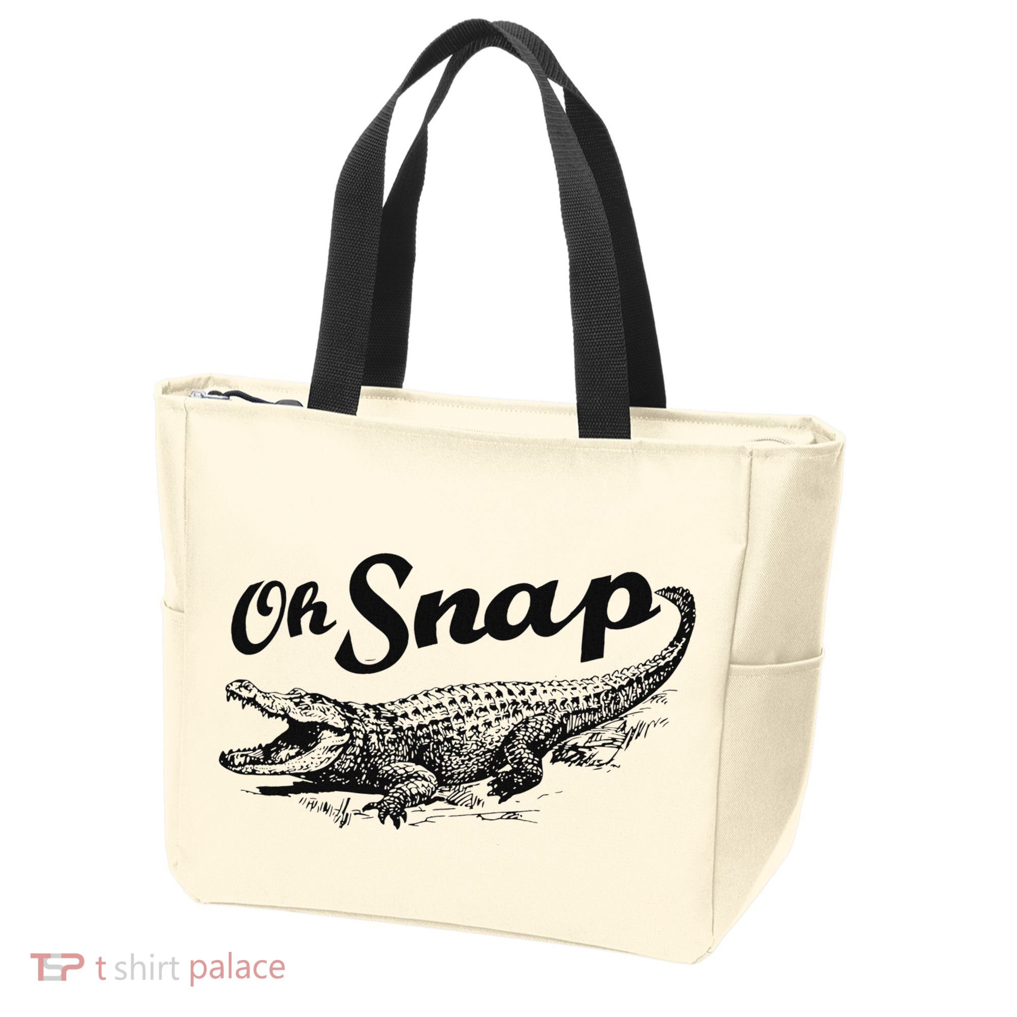 Alligator Crocodile Gator Oh Snap Tote Bag