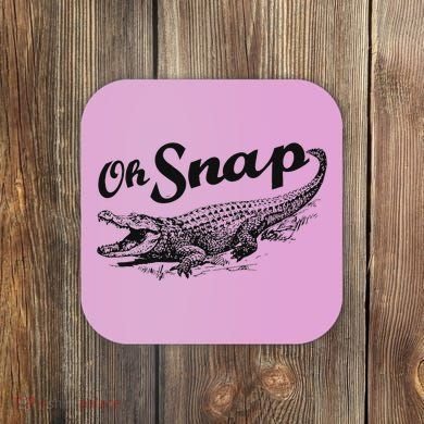 Alligator Crocodile Gator Oh Snap Coaster