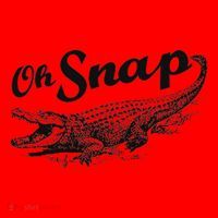 Alligator Crocodile Gator Oh Snap Santa Hat thumb 1