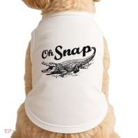 Alligator Crocodile Gator Oh Snap Doggie Tank thumb 0
