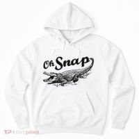 Alligator Crocodile Gator Oh Snap Hoodie thumb 0