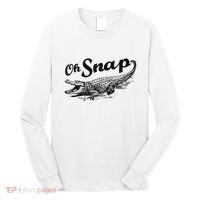Alligator Crocodile Gator Oh Snap Long Sleeve Shirt thumb 0