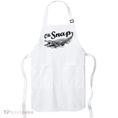 Alligator Crocodile Gator Oh Snap Apron