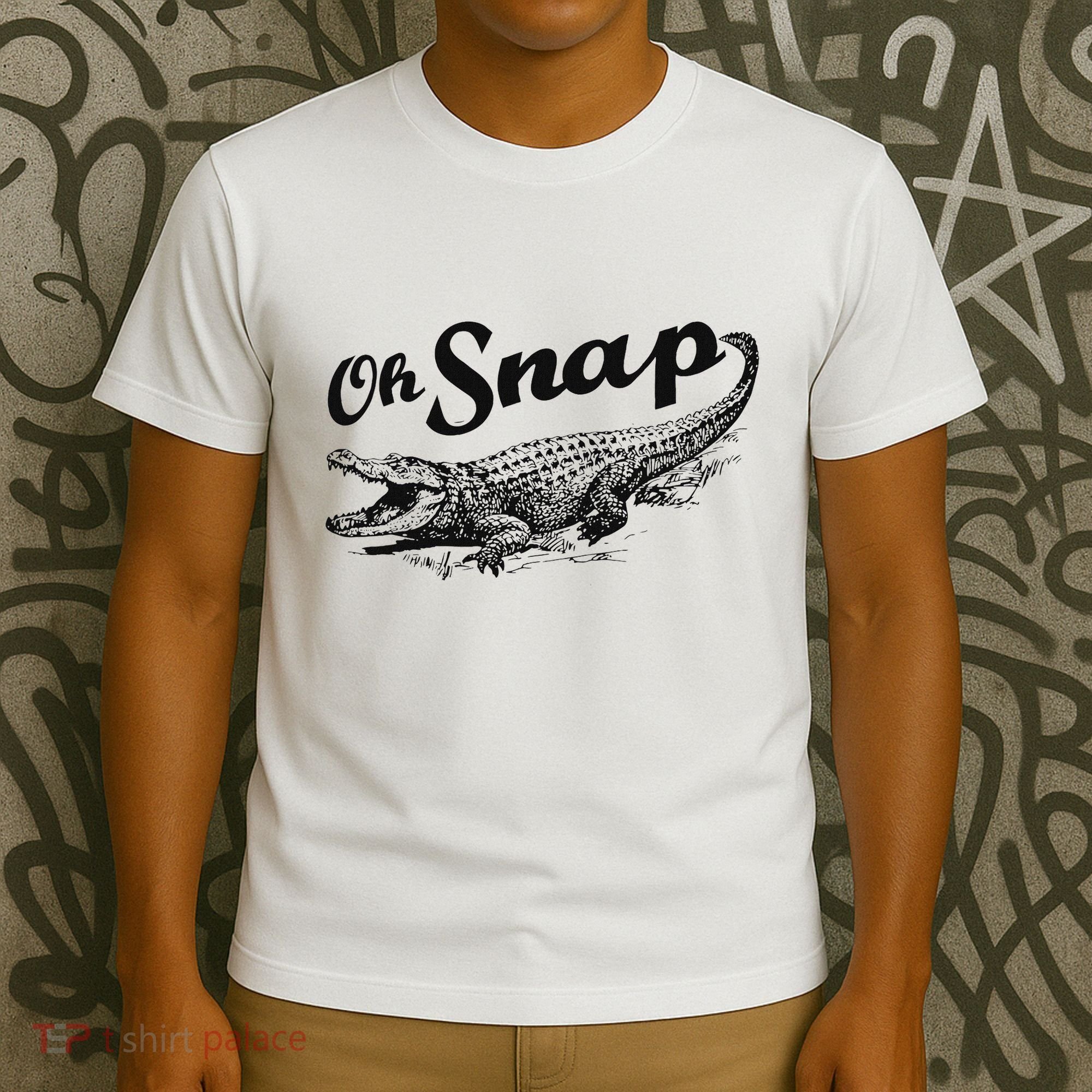 Alligator Crocodile Gator Oh Snap T-Shirt