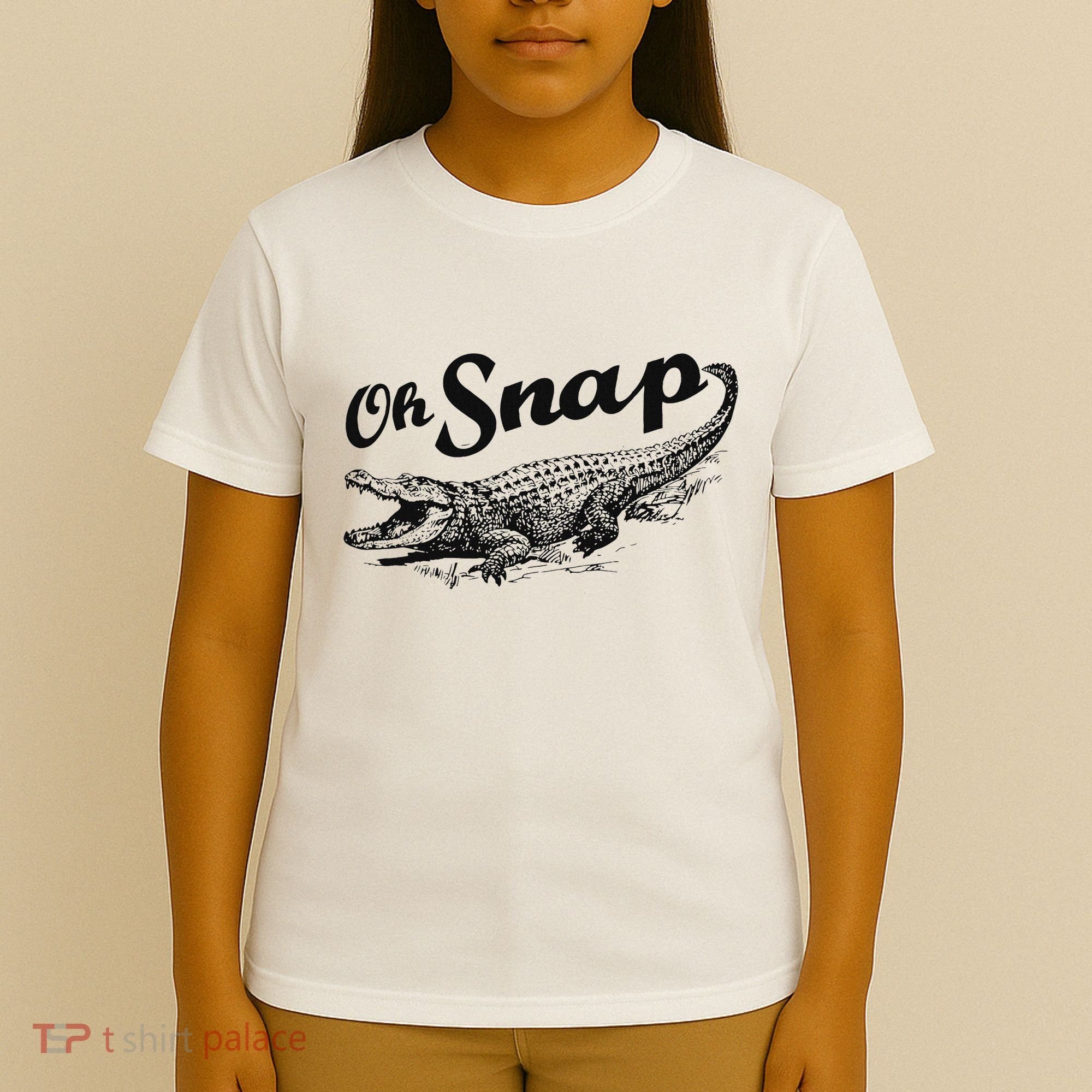 Alligator Crocodile Gator Oh Snap T-Shirt