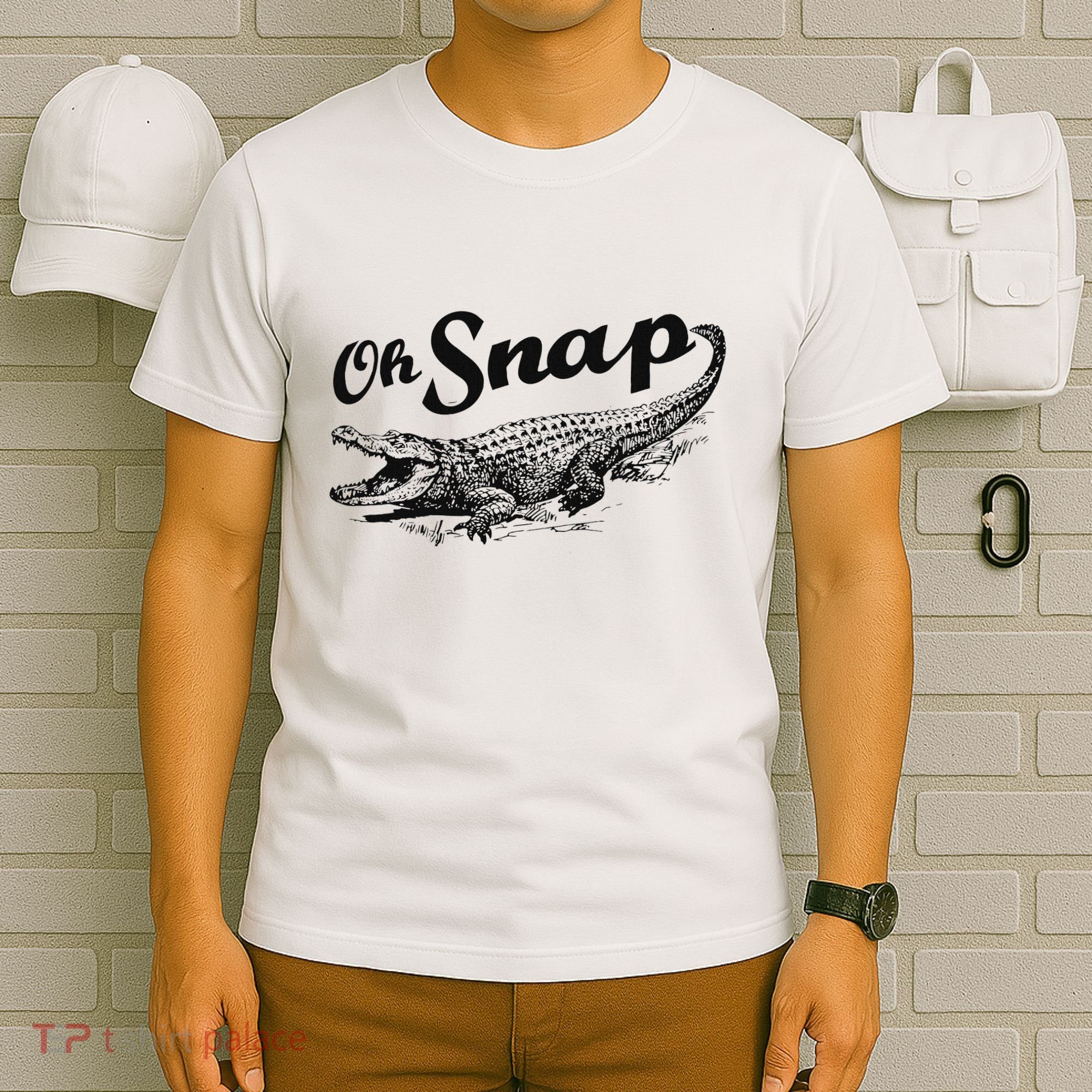 Alligator Crocodile Gator Oh Snap T-Shirt