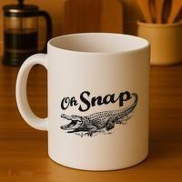 Alligator Crocodile Gator Oh Snap Coffee Mug thumb 4