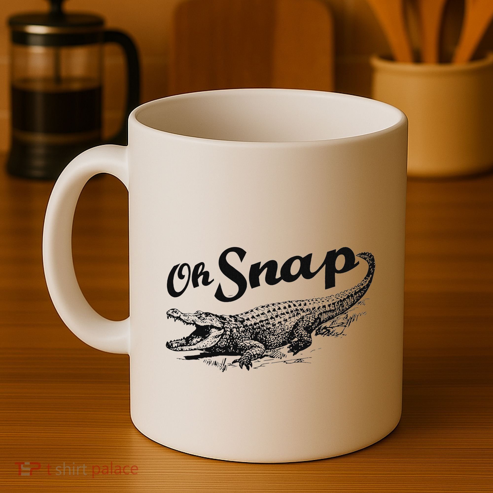 Alligator Crocodile Gator Oh Snap Coffee Mug