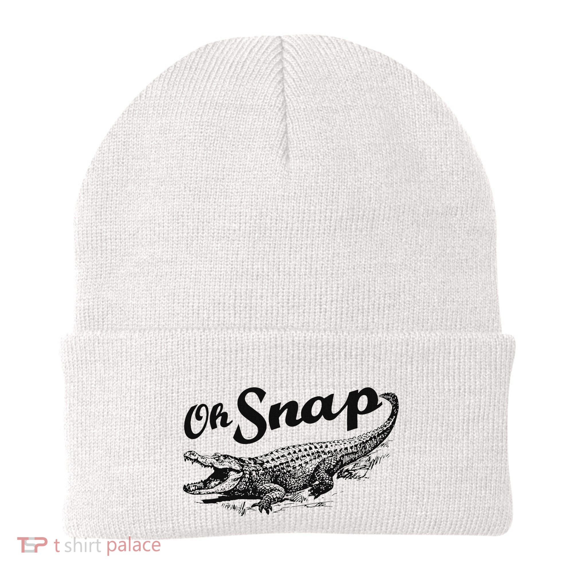 Alligator Crocodile Gator Oh Snap Beanie
