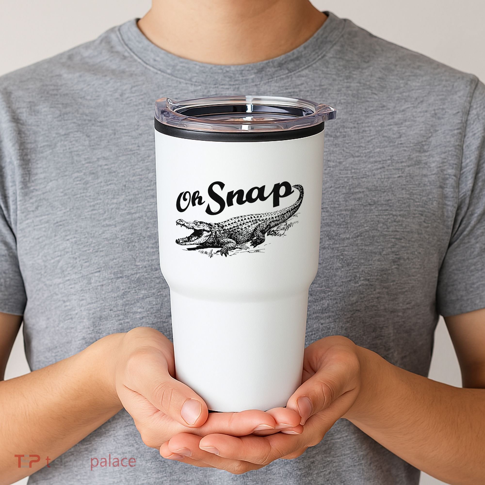 Alligator Crocodile Gator Oh Snap Tumbler