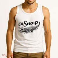 Alligator Crocodile Gator Oh Snap Tank Top thumb 3