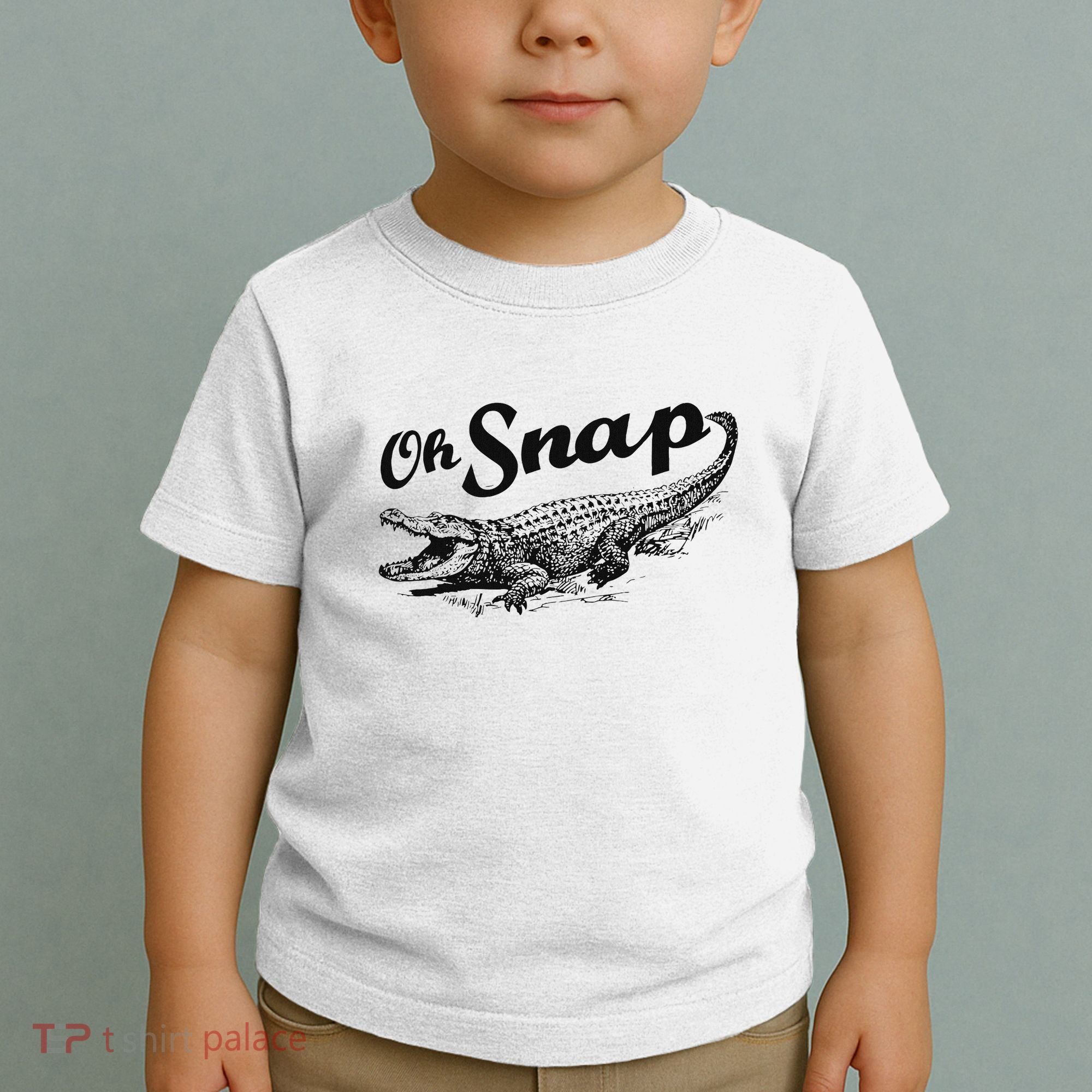 Alligator Crocodile Gator Oh Snap Toddler T-Shirt