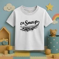 Alligator Crocodile Gator Oh Snap Toddler T-Shirt thumb 3