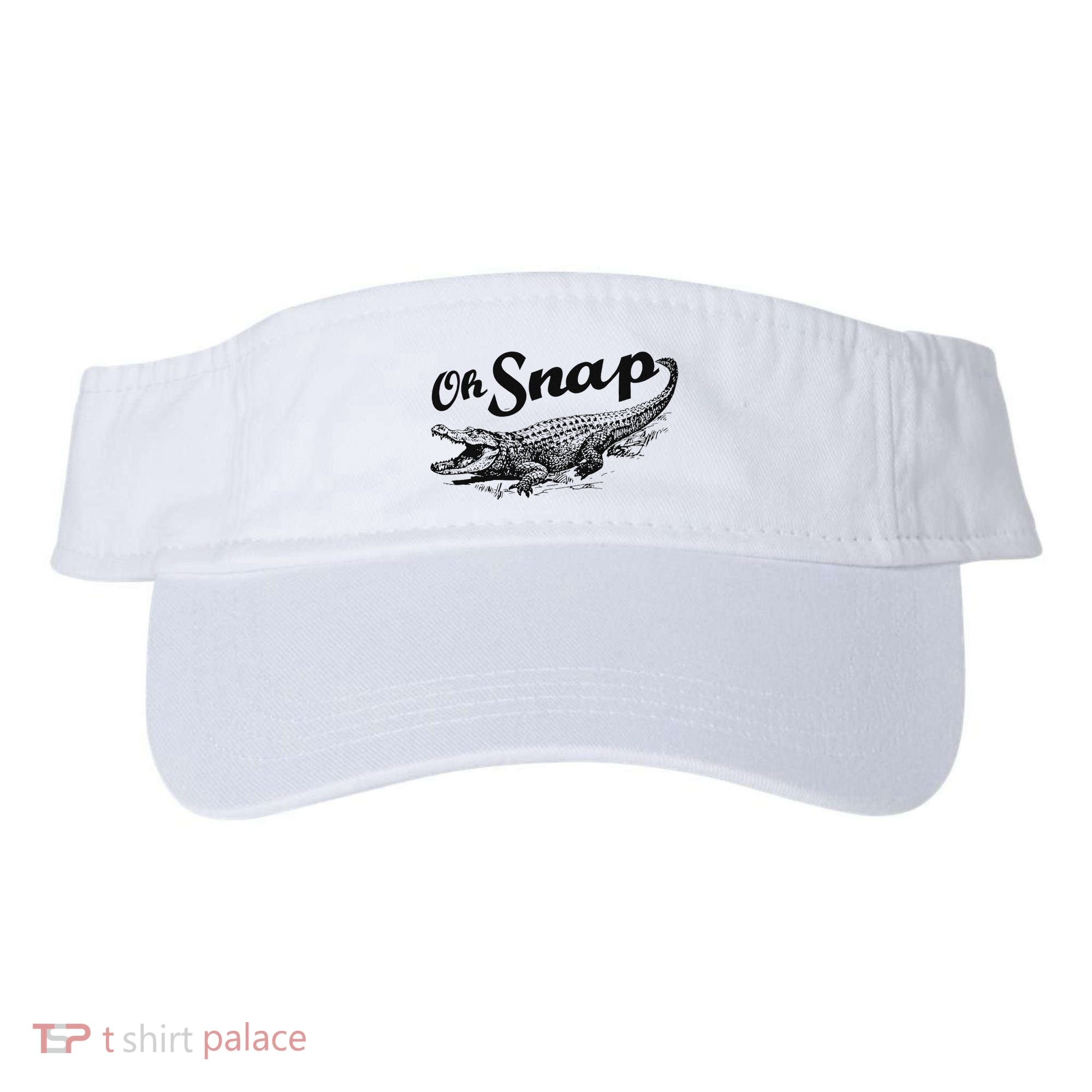Alligator Crocodile Gator Oh Snap Visor