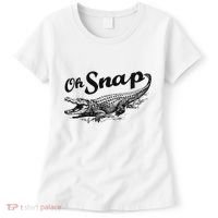 Alligator Crocodile Gator Oh Snap Women's T-Shirt thumb 0