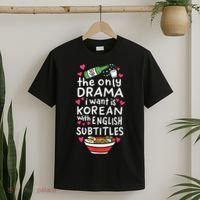 A Cute Gift Korean With English Subtitles T-Shirt thumb 2