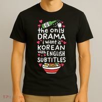A Cute Gift Korean With English Subtitles T-Shirt thumb 3