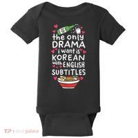A Cute Gift Korean With English Subtitles Baby Bodysuit thumb 0