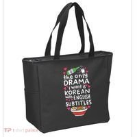 A Cute Gift Korean With English Subtitles Tote Bag thumb 2