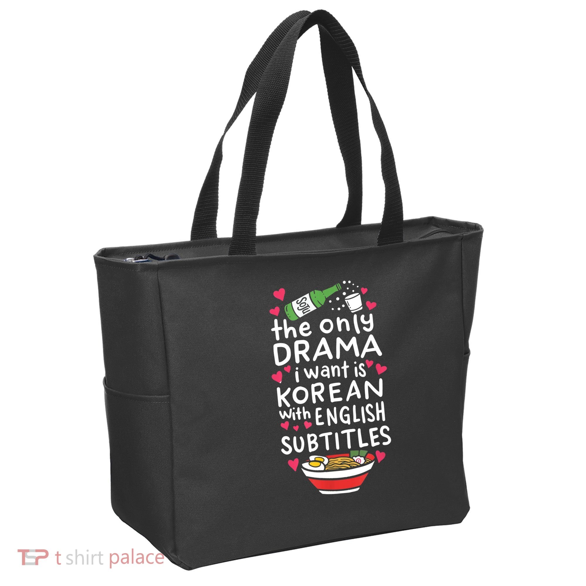 A Cute Gift Korean With English Subtitles Tote Bag