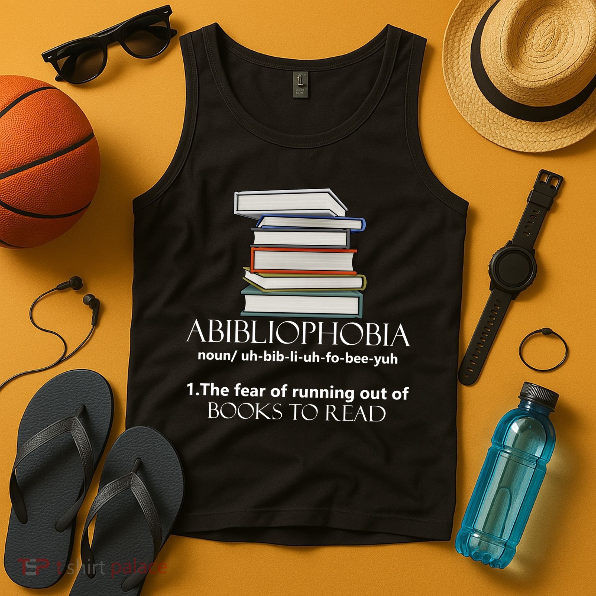 Abibliophobia Cool Gift Tank Top