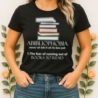 Abibliophobia Cool Gift Women's T-Shirt thumb 2